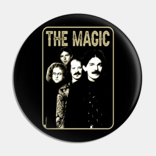 Psycho Rock Masterpiece Magics Band Iconic Fashion Pin