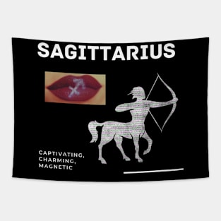 Sagittarius Zodiac Sign Tapestry