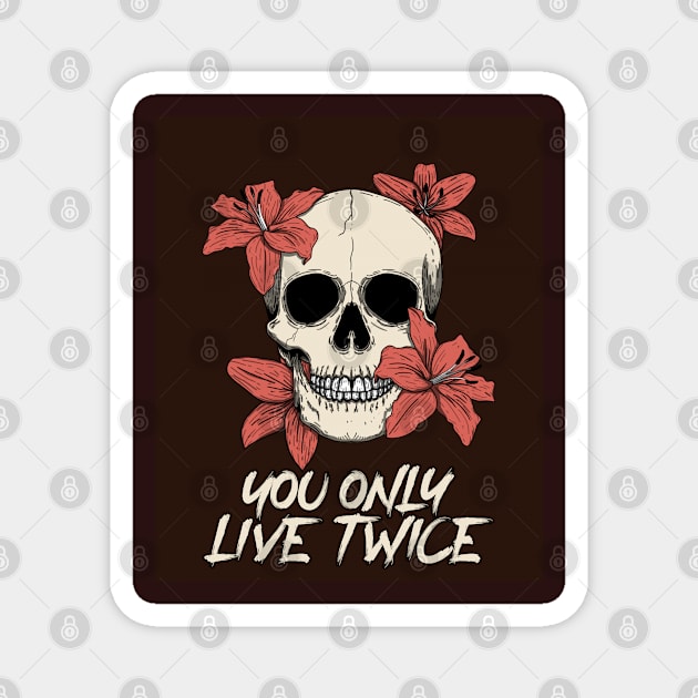 Horror Movie You only live twice 1 Magnet by GoodTimeOnElmStreet