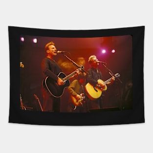 Dewey Bunnell and Gerry Beckley America Photograph Tapestry