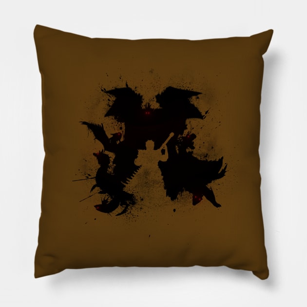 Solo Hunt Pillow by Manoss