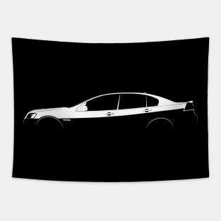 Pontiac G8 Silhouette Tapestry