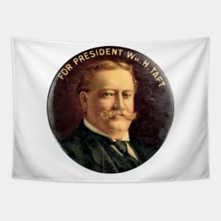 William H Taft Presidential Campaign Button Tapestry