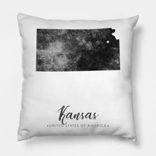 Kansas state map Pillow