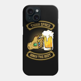 drink on the space Phone Case