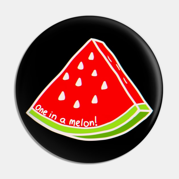 One In A Melon Pin by ROLLIE MC SCROLLIE