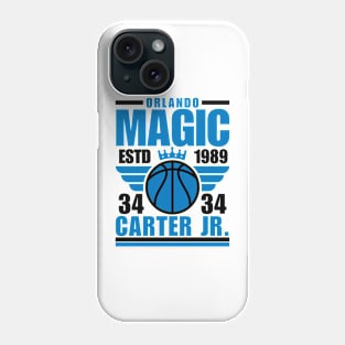 Orlando Magic Carter Jr 34 Basketball Retro Phone Case