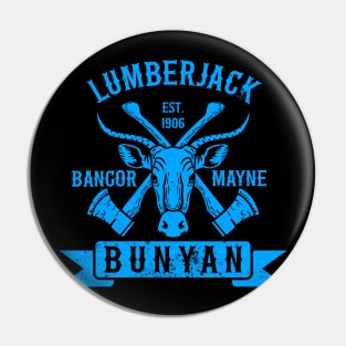 Lumberjack Bunyan Mono Pin