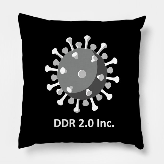 DDR 2.0 kommt Pillow by HBfunshirts