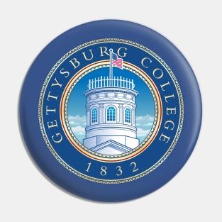 College Gettysburg Pin