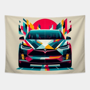 Tesla Model X Tapestry