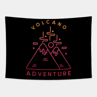 Volcano Adventure Tapestry