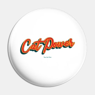 Cat Power Pin