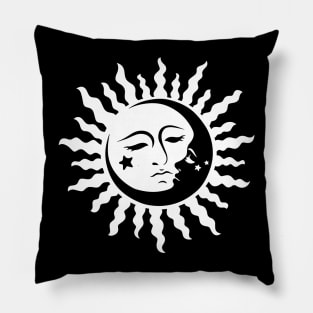 Sun And Moon Pillow