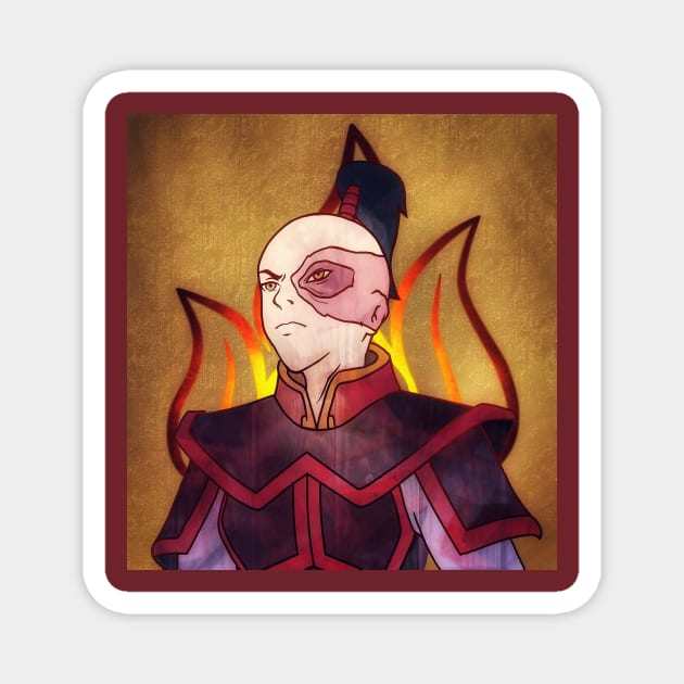 Zuko: Prince of the Fire Nation Magnet by Davidbowles1