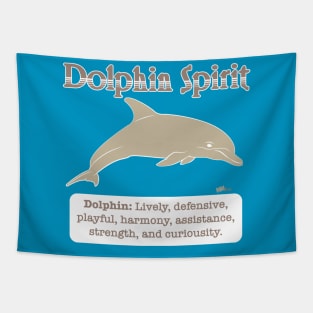 Spirit Animal-Dolphin Tapestry