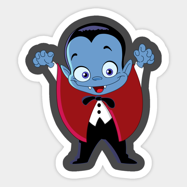 Vampire kid - Vampire - Sticker | TeePublic Vampire kid - Vampire - Sticker | TeePublic