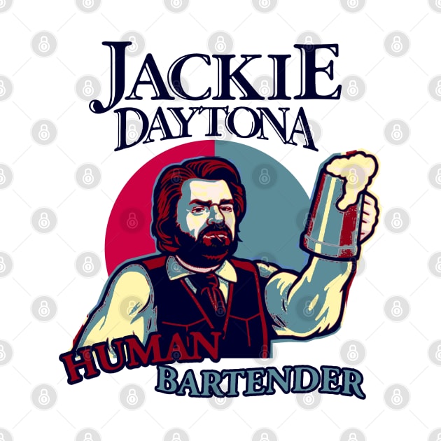 Jackie Daytona Human Bartender by AxLSTORE