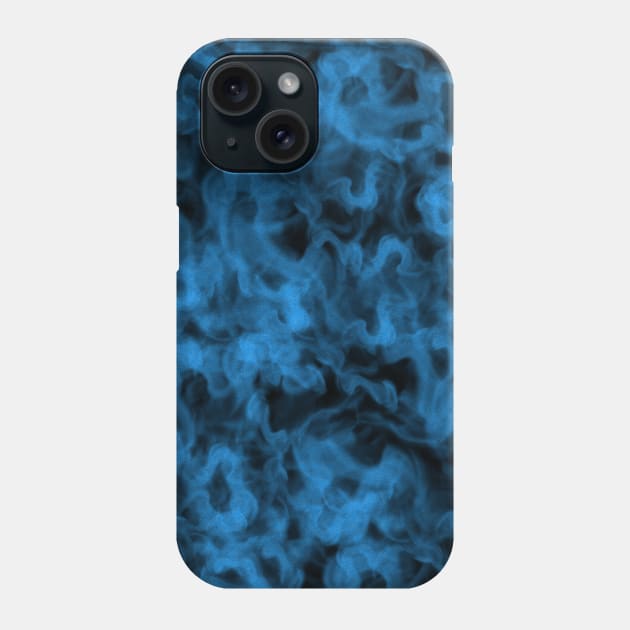 Blue smoke Phone Case by Sinmara