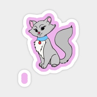 Cute Cat BKR Magnet