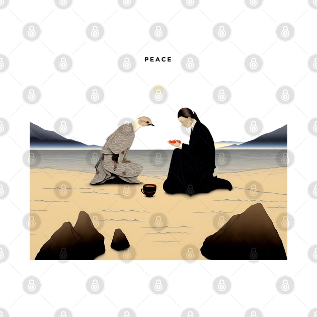 Peace: Can't We All Just Get Along on a light (Knocked Out) background by Puff Sumo