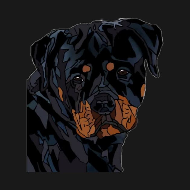 Rottweiler Freedom by Freedomink
