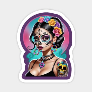 Catrina - Dia De Los Muertos Magnet