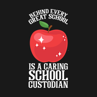 Caring School Custodian T-Shirt