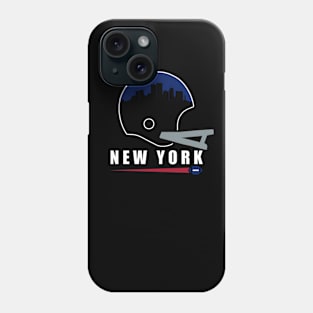 New York Big Blue Football Skyline Phone Case