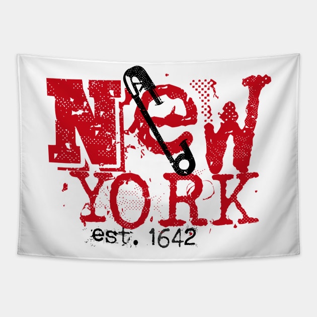 New York 1642 2.0 Tapestry by 2 souls