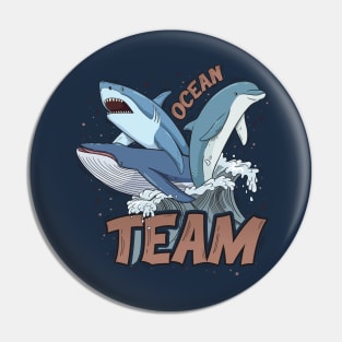 Ocean Team Pin