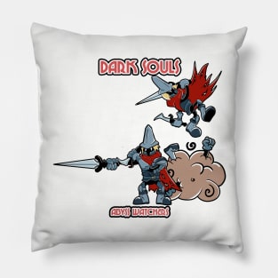 Abyss Watchers in Cuphead Style! Pillow