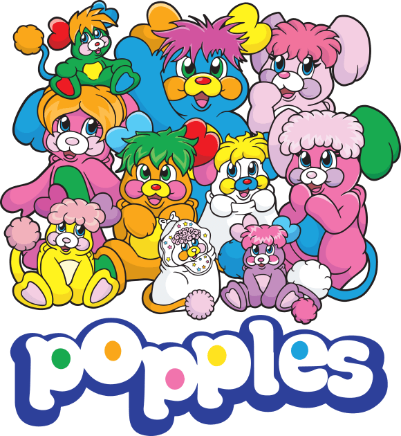 Popples Kids T-Shirt by Chewbaccadoll