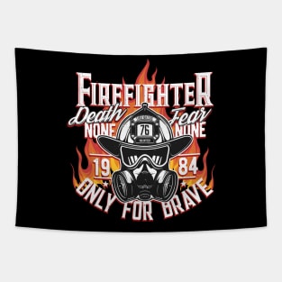 Volunteer Fire Brigade Firefighter Gift Tapestry