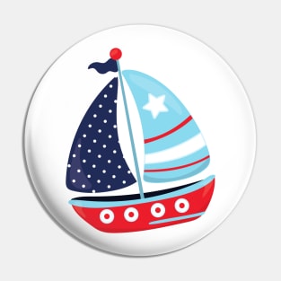 Sailing Boat, Sailor, Sailing, Boat, Ship, Sails Pin