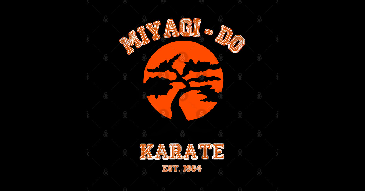 Miyagi Do Karate Kid Bonsai Tree Karate Kid TShirt TeePublic