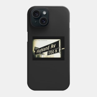 Highland Avenue, Hollywood, California by Mistah Wilson Phone Case