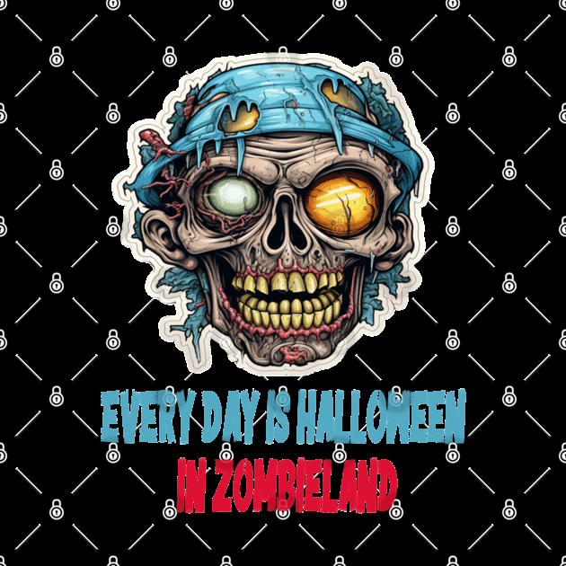 Every Day is Halloween in Zombieland by ArtfulDesign