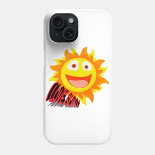 I LOVE SUN Phone Case