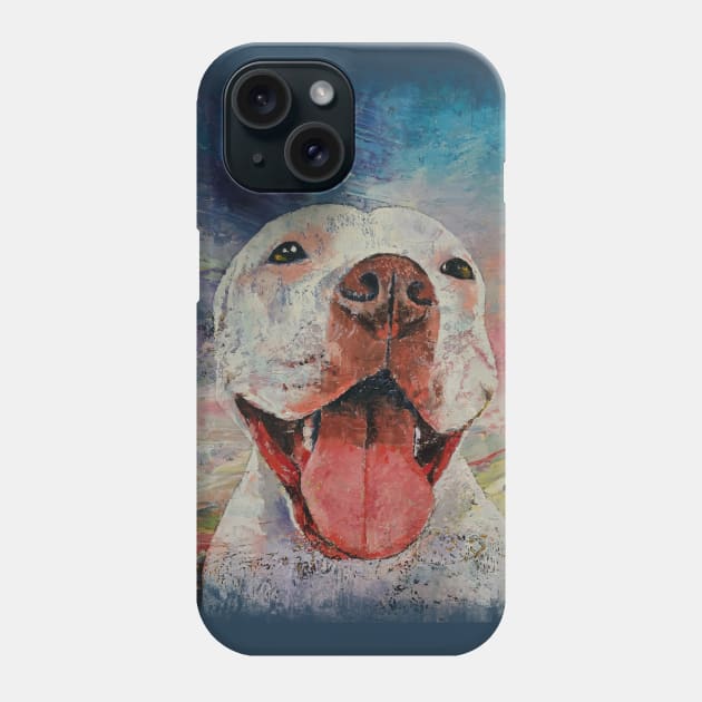 Pitbull Phone Case by creese