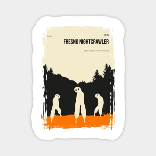 Fresno Nightcrawler Cryptid Book Cover Poster Magnet