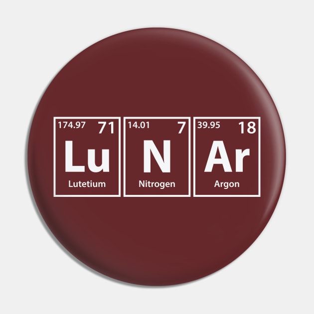 Lunar Elements Spelling Pin by cerebrands