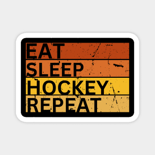 Eat Sleep Hockey Repeat Magnet