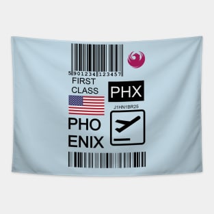 Phoenix United States travel ticket Tapestry