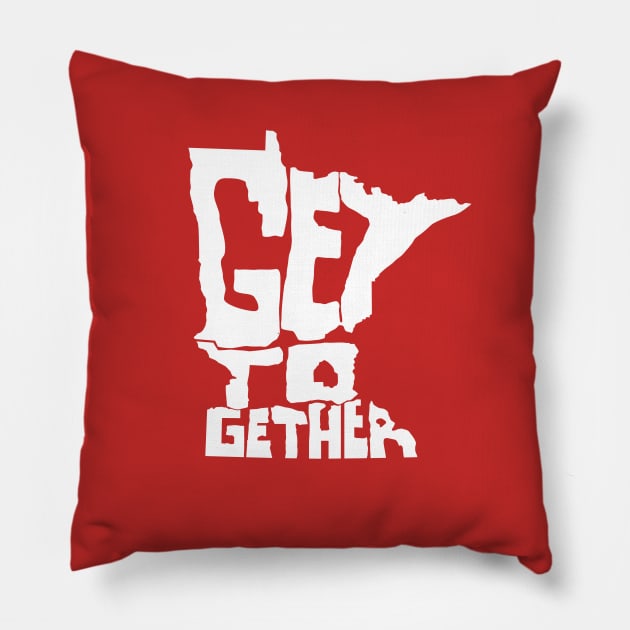 MN Get Together Pillow by mjheubach