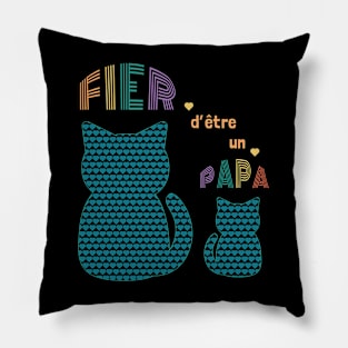 Fier d'être un papa Pillow