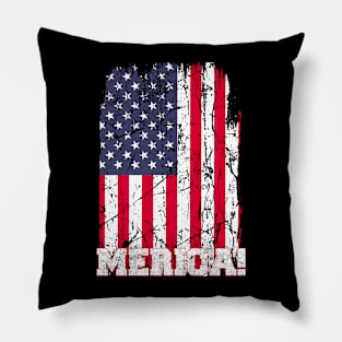 4th July Independence Day Pillow