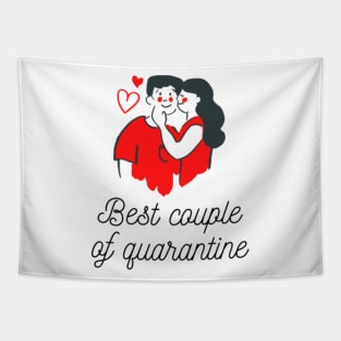 Best Couple of Quarantine Tapestry