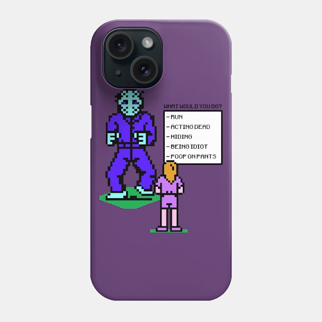 friday the 13th Phone Case by kladenko