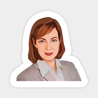 The West Wing CJ Cregg Magnet